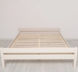 Casa Padrino Cama estilo rústico, 200 x 140 x 50 cm Casa Padrino Cama estilo rústico, 200 x 140 x 50 cm