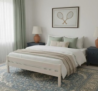 Casa Padrino Bett im Landhausstil, 200 x 160 x 50 cm Casa Padrino Bett im Landhausstil, 200 x 160 x 50 cm