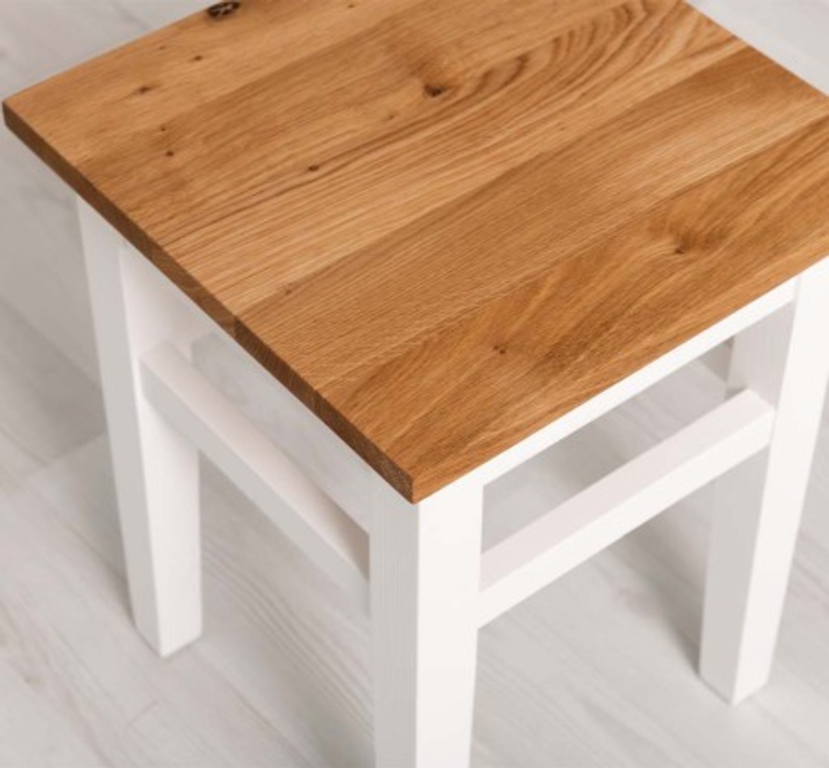 Casa Padrino Sedia stile country con piano in rovere, 35 x 35 x 45 cm Casa Padrino Sedia stile country con piano in rovere, 35 x 35 x 45 cm
