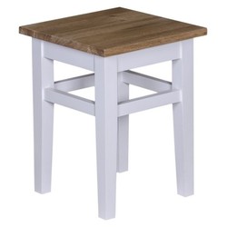 Casa Padrino Sedia stile country con piano in rovere, 35 x 35 x 45 cm Casa Padrino Sedia stile country con piano in rovere, 35 x 35 x 45 cm