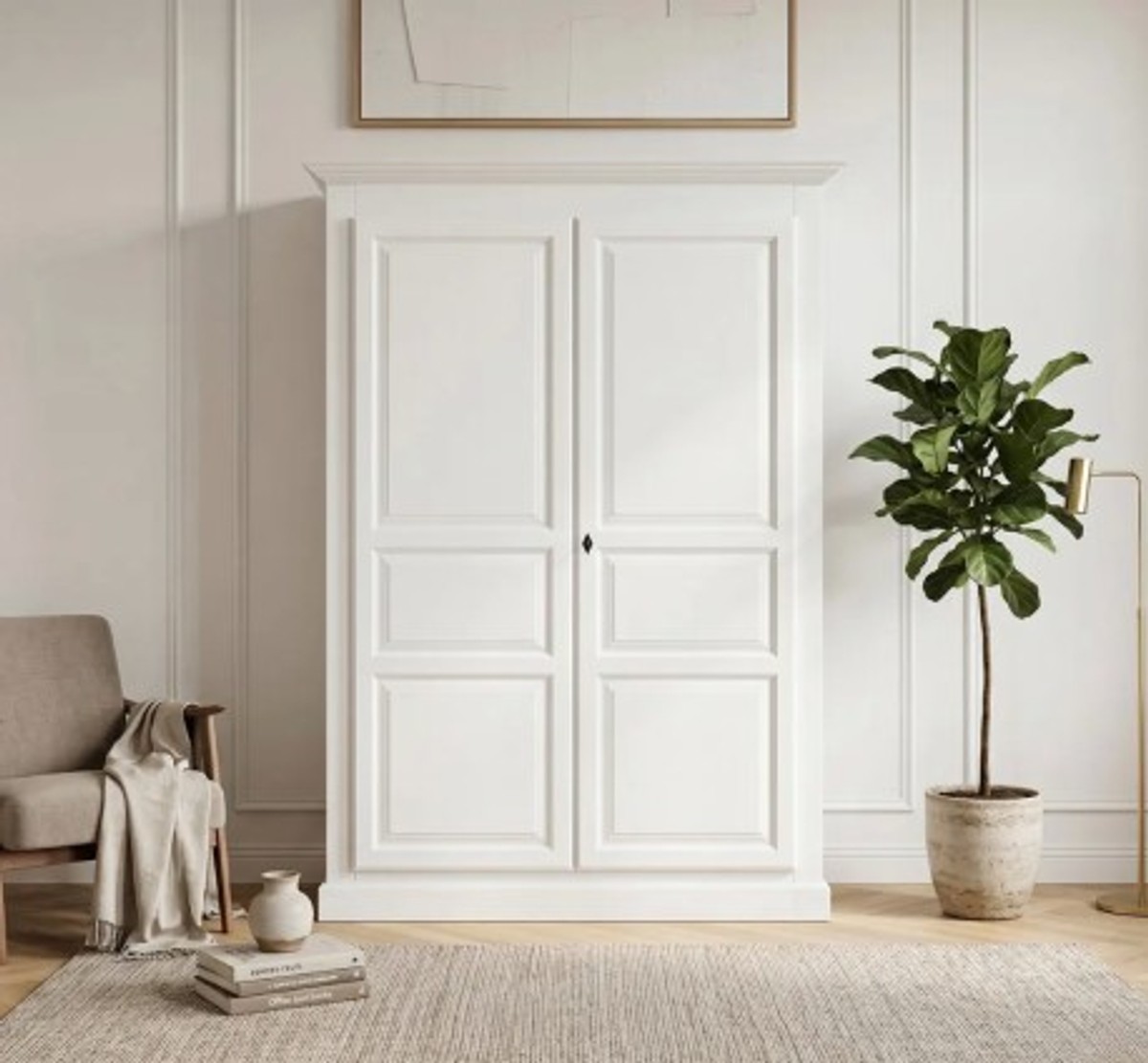 Casa Padrino Cabinet Country Style with 2 doors, 149 x 67 x 210 cm Casa Padrino Cabinet Country Style with 2 doors, 149 x 67 x 210 cm