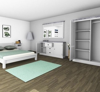 Casa Padrino Möbel Set im Landhausstil, 158 x 90 x 37 cm