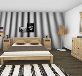 Casa Padrino Möbel Set im Landhausstil, 158 x 90 x 37 cm