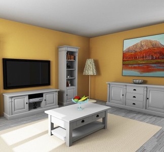 Casa Padrino Möbel Set im Landhausstil, 160 x 60 x 46 cm