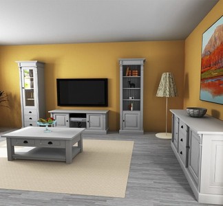 Casa Padrino Möbel Set im Landhausstil, 160 x 60 x 46 cm