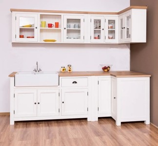 Casa Padrino Möbel Set im Landhausstil, 155 x 65 x 90 cm
