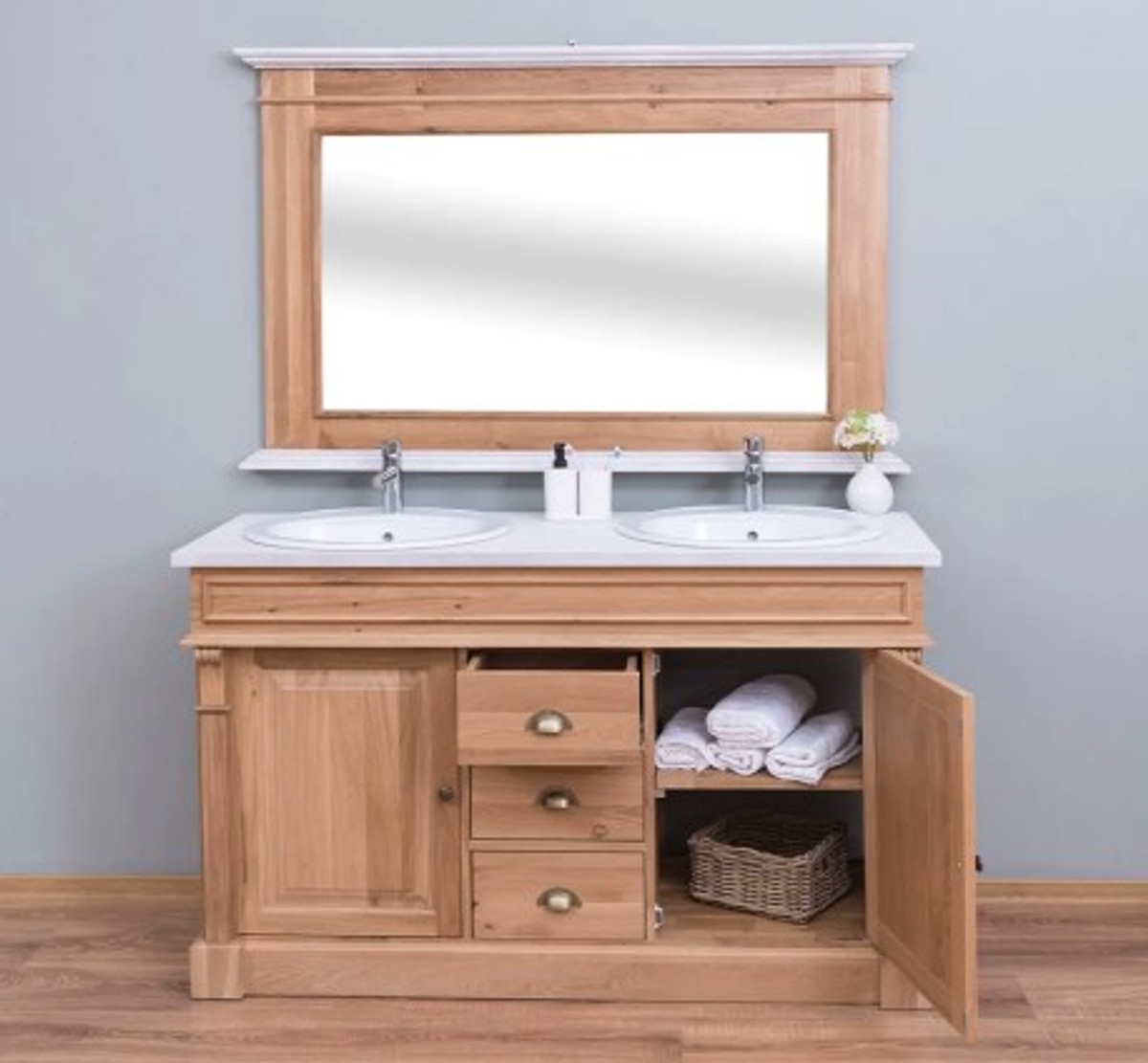 Casa Padrino Möbel Set im Landhausstil, 150 x 51 x 91 cm Casa Padrino Möbel Set im Landhausstil, 150 x 51 x 91 cm