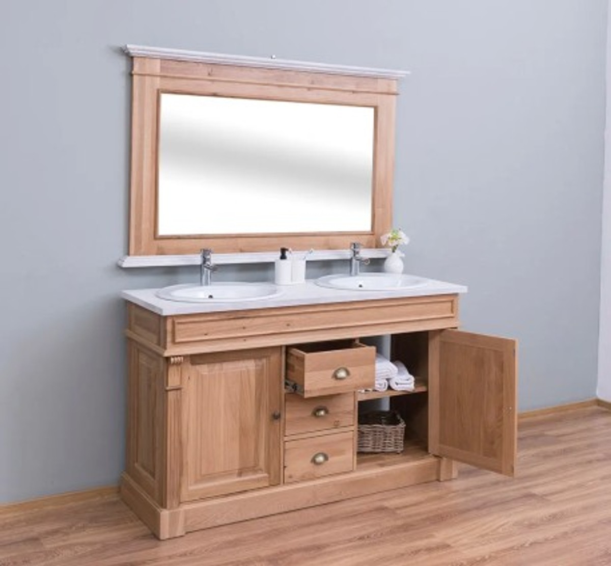 Casa Padrino Möbel Set im Landhausstil, 150 x 51 x 91 cm Casa Padrino Möbel Set im Landhausstil, 150 x 51 x 91 cm