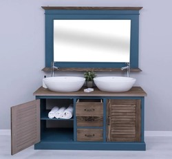 Casa Padrino Set di mobili stile country, 150 x 51 x 75 cm