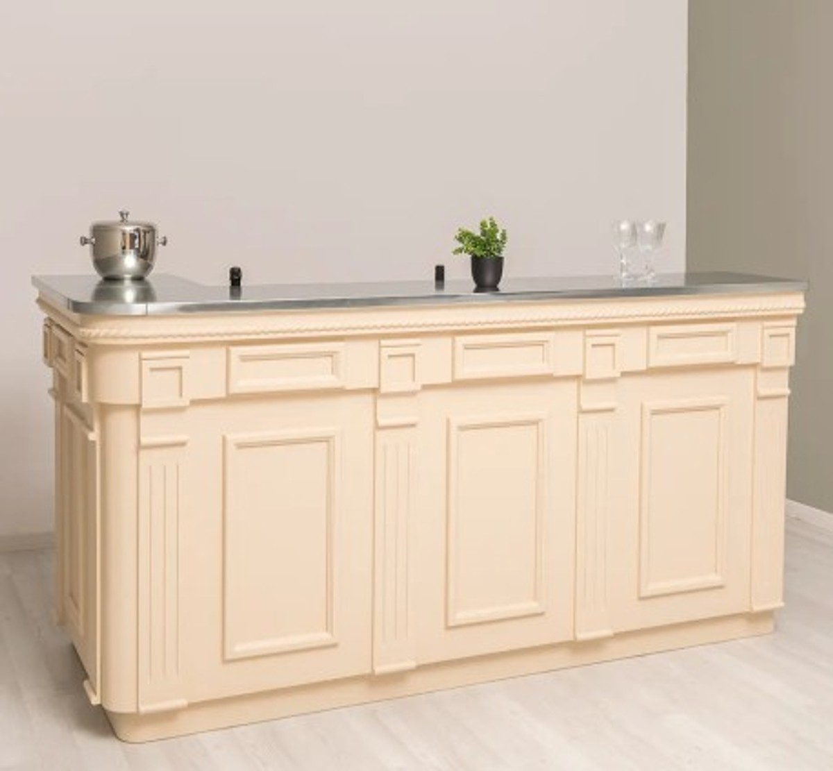 Casa Padrino Counter Country Style, 314 x 74 x 115 cm Casa Padrino Counter Country Style, 314 x 74 x 115 cm