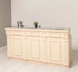 Casa Padrino Counter Country Style, 314 x 74 x 115 cm Casa Padrino Counter Country Style, 314 x 74 x 115 cm