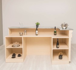 Casa Padrino Counter Country Style, 314 x 74 x 115 cm Casa Padrino Counter Country Style, 314 x 74 x 115 cm