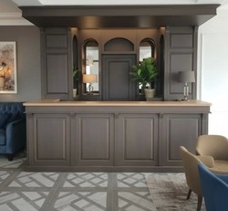 Casa Padrino Table de bar style campagne, 312 x 120 x 277 cm Casa Padrino Table de bar style campagne, 312 x 120 x 277 cm