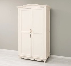 Casa Padrino Armoire à vêtements style campagne avec 2 portes, 120 x 60 x 205 cm