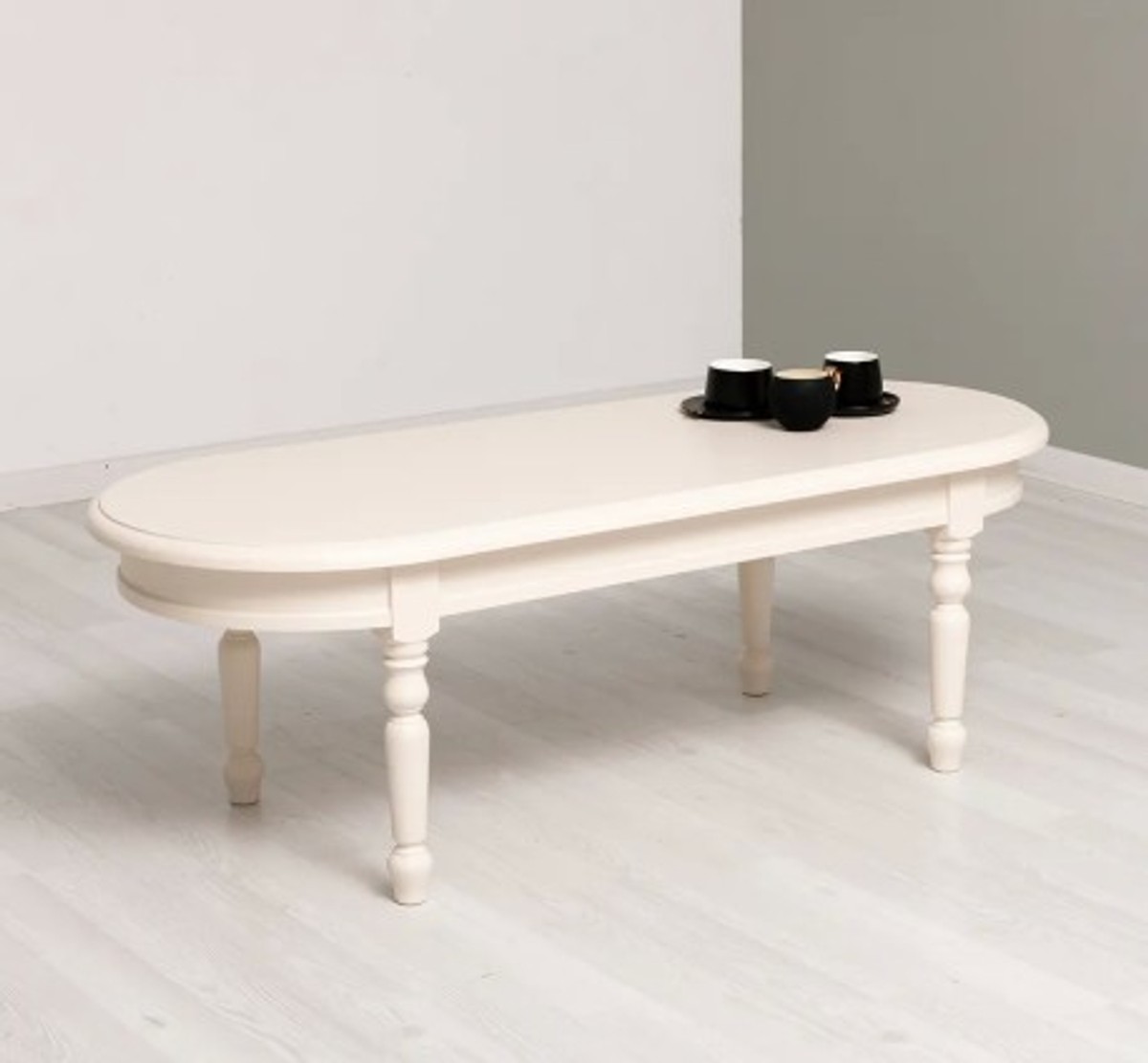 Casa Padrino Mesa de centro estilo rústico, 135 x 45 x 55 cm Casa Padrino Mesa de centro estilo rústico, 135 x 45 x 55 cm