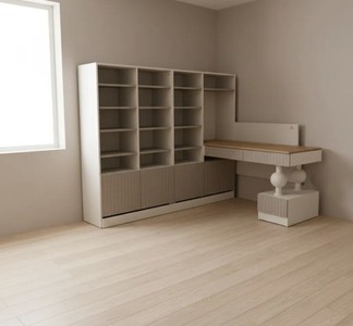 Casa Padrino Bücherregal im Landhausstil, 338 x 60 x 210 cm