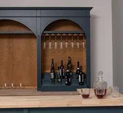 Casa Padrino Counter Country Style, 300 x 80 x 115 cm Casa Padrino Counter Country Style, 300 x 80 x 115 cm