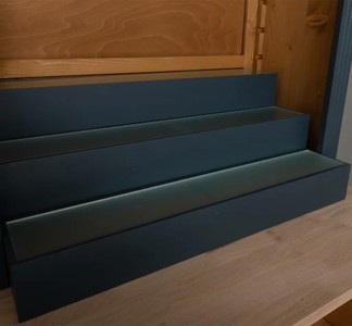 Casa Padrino Theke im Landhausstil, 300 x 65 x 240 cm