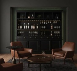 Casa Padrino Bar Table Country Style, 230 x 36 x 210 cm Casa Padrino Bar Table Country Style, 230 x 36 x 210 cm