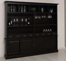 Casa Padrino Bar Table Country Style, 230 x 36 x 210 cm Casa Padrino Bar Table Country Style, 230 x 36 x 210 cm
