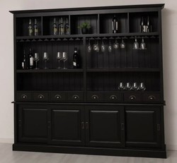 Casa Padrino Bar Table Country Style, 230 x 36 x 210 cm Casa Padrino Bar Table Country Style, 230 x 36 x 210 cm