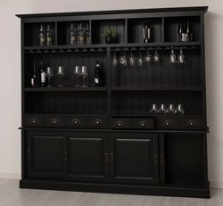 Casa Padrino Bar Table Country Style, 230 x 36 x 210 cm Casa Padrino Bar Table Country Style, 230 x 36 x 210 cm