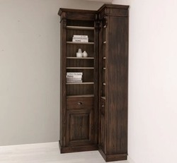 Casa Padrino Bücherregal im Landhausstil, 180 x 39 x 235 cm Casa Padrino Bücherregal im Landhausstil, 180 x 39 x 235 cm
