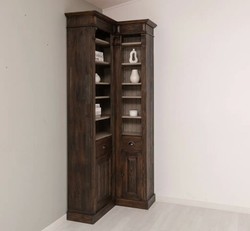 Casa Padrino Bücherregal im Landhausstil, 180 x 39 x 235 cm Casa Padrino Bücherregal im Landhausstil, 180 x 39 x 235 cm