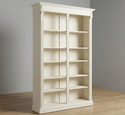 Casa Padrino Librería estilo rústico, 135 x 39 x 210 cm Casa Padrino Librería estilo rústico, 135 x 39 x 210 cm
