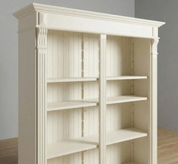 Casa Padrino Librería estilo rústico, 135 x 39 x 210 cm Casa Padrino Librería estilo rústico, 135 x 39 x 210 cm