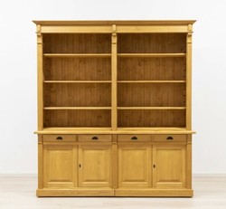 Casa Padrino Bücherregal im Landhausstil, 223 x 51 x 240 cm