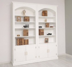 Casa Padrino Conjunto de muebles estilo rústico, 108 x 38 x 250 cm Casa Padrino Conjunto de muebles estilo rústico, 108 x 38 x 250 cm