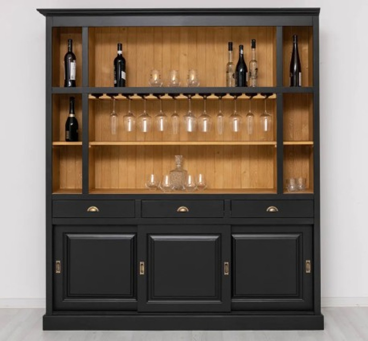 Casa Padrino Bartisch im Landhausstil, 180 x 41 x 210 cm Casa Padrino Bartisch im Landhausstil, 180 x 41 x 210 cm