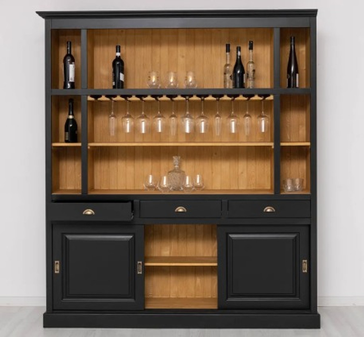 Casa Padrino Bartisch im Landhausstil, 180 x 41 x 210 cm Casa Padrino Bartisch im Landhausstil, 180 x 41 x 210 cm