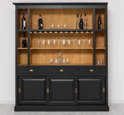 Casa Padrino Bartisch im Landhausstil, 180 x 41 x 210 cm Casa Padrino Bartisch im Landhausstil, 180 x 41 x 210 cm