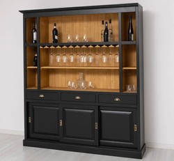 Casa Padrino Bartisch im Landhausstil, 180 x 41 x 210 cm Casa Padrino Bartisch im Landhausstil, 180 x 41 x 210 cm