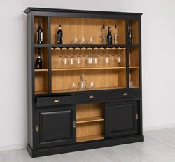 Casa Padrino Bartisch im Landhausstil, 180 x 41 x 210 cm Casa Padrino Bartisch im Landhausstil, 180 x 41 x 210 cm