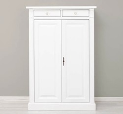 Casa Padrino Armadio stile country con 2 ante, 100 x 42 x 150 cm