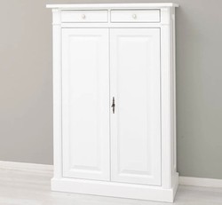 Casa Padrino Armadio stile country con 2 ante, 100 x 42 x 150 cm