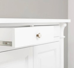 Casa Padrino Armadio stile country con 2 ante, 100 x 42 x 150 cm
