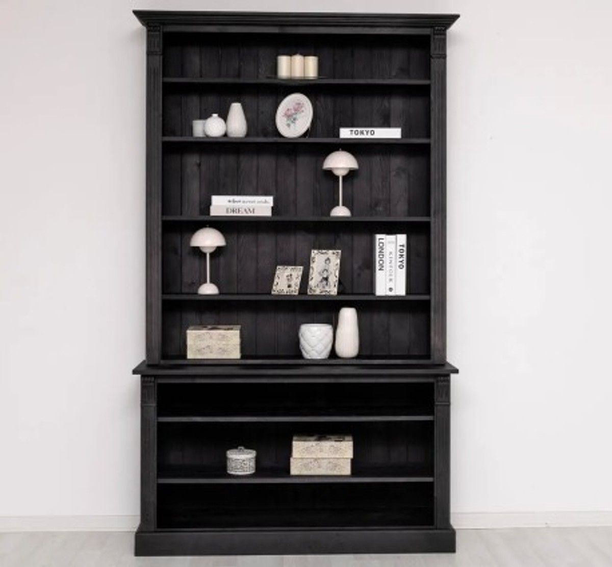 Casa Padrino Librería estilo rústico, 141 x 40 x 230 cm Casa Padrino Librería estilo rústico, 141 x 40 x 230 cm