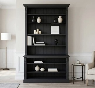 Casa Padrino Bücherregal im Landhausstil, 141 x 40 x 230 cm