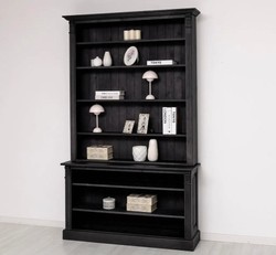 Casa Padrino Librería estilo rústico, 141 x 40 x 230 cm Casa Padrino Librería estilo rústico, 141 x 40 x 230 cm
