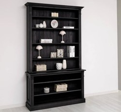 Casa Padrino Librería estilo rústico, 141 x 40 x 230 cm Casa Padrino Librería estilo rústico, 141 x 40 x 230 cm