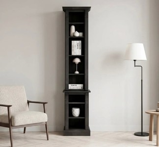 Casa Padrino Bücherregal im Landhausstil, 53 x 40 x 230 cm
