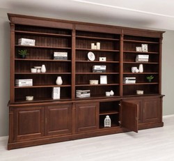 Casa Padrino Bücherregal im Landhausstil, 357 x 48 x 237 cm