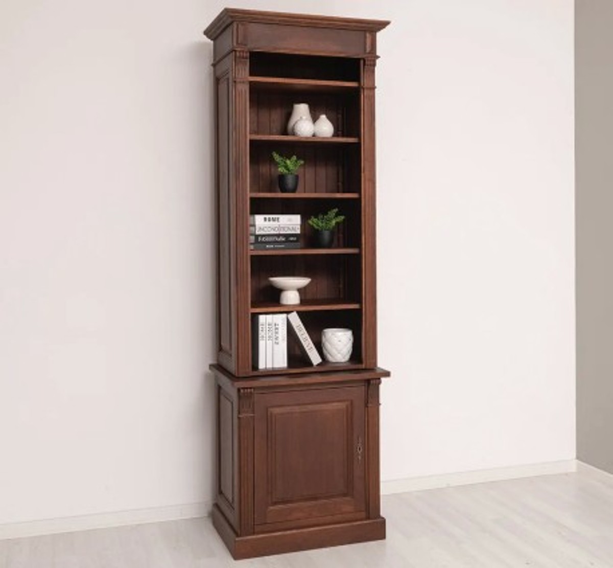 Casa Padrino Bibliothèque style campagne, 77 x 48 x 237 cm Casa Padrino Bibliothèque style campagne, 77 x 48 x 237 cm
