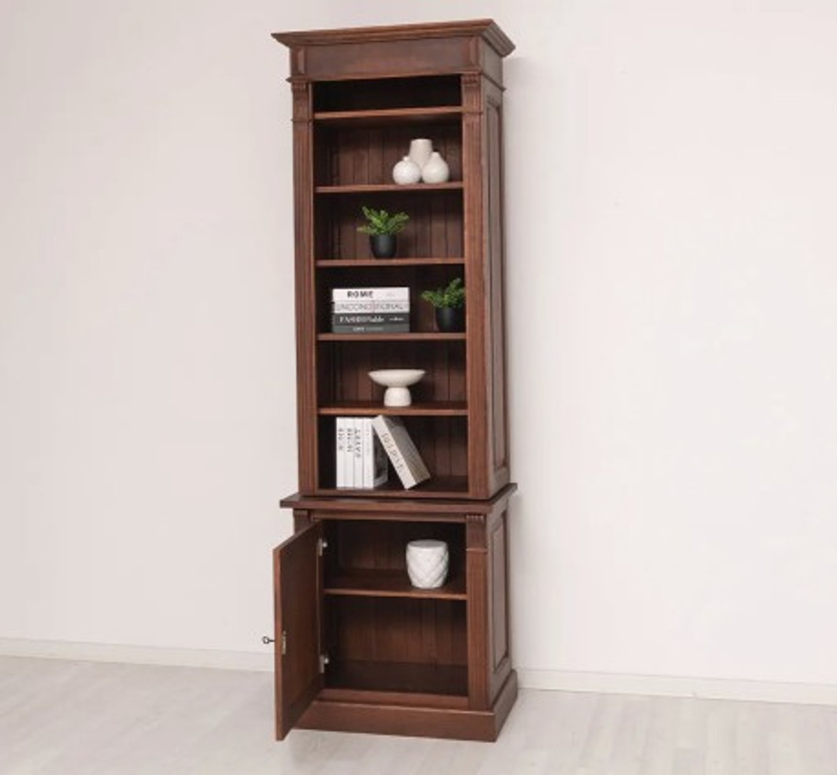 Casa Padrino Bibliothèque style campagne, 77 x 48 x 237 cm Casa Padrino Bibliothèque style campagne, 77 x 48 x 237 cm