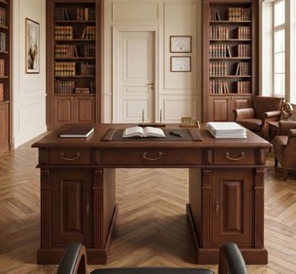 Casa Padrino Schreibtisch im Landhausstil, 150 x 75 x 80 cm