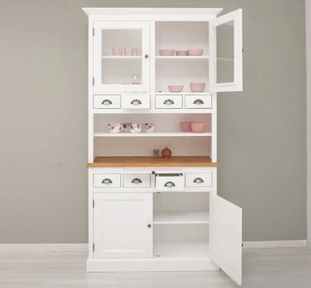 Casa Padrino Sideboard im Landhausstil, 120 x 50 x 225 cm Casa Padrino Sideboard im Landhausstil, 120 x 50 x 225 cm
